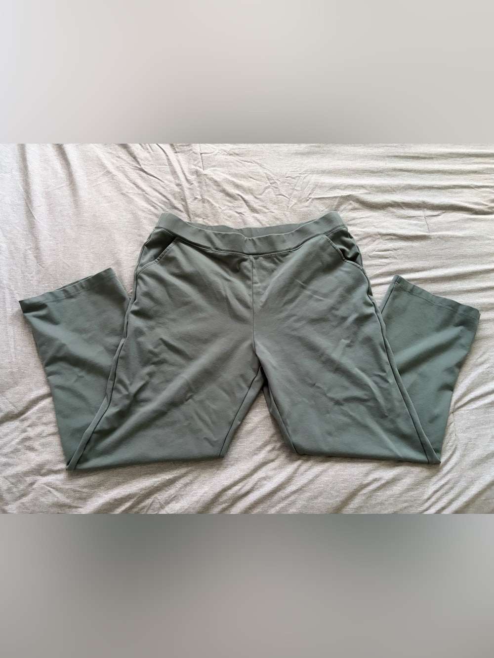 Black Pepper Blue/Gray Stretchy Pants